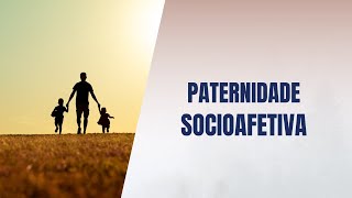 Paternidade socioafetiva [upl. by Harihat253]