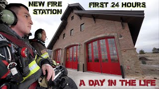 First 24 Hours in a New Fire Station  A Day in the Life [upl. by Acinoreb]