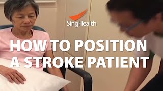 How To Position A Stroke Patient [upl. by Elleinet]