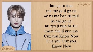 NCT U  Know Now Easy Lyrics [upl. by Merriott176]