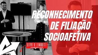 DIREITO DE FAMÍLIA Reconhecimento de filiação socioafetiva [upl. by Nnylannej219]