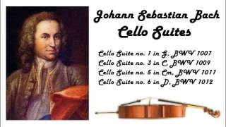 Johann Sebastian Bach  Cello suites in 432 Hz great for reading or studying [upl. by Giarla]