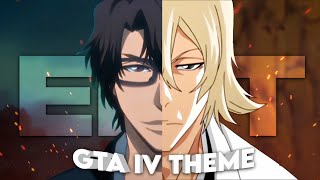 Aizen x Urahara  GTA IV Theme Edit [upl. by Airad]